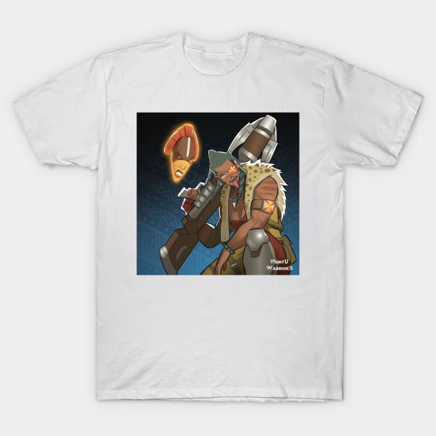 Muntu Warriors - Amazone Collection T-Shirt by Beckley Art